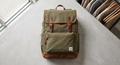 Mochila Urbana de Canvas y Cuero